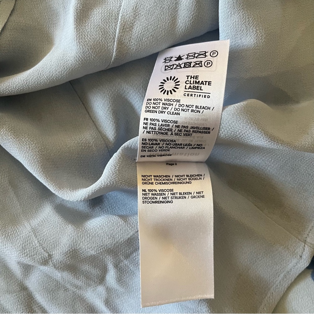 Reformation Lilibet Dress in Fresh Air - Picture 13 of 13